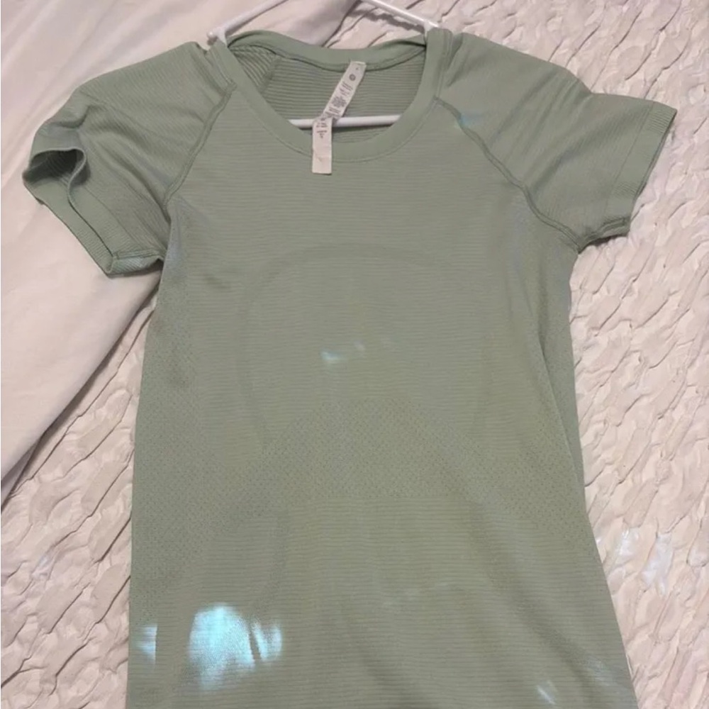 lululemon athletica Light Green Top